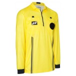 Final Decision Elite Long Sleeve Soccer Referee Shirt - Yellow