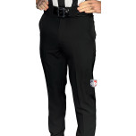 Smitty Performance Polyester Ultra Tapered Fit Black Lacrosse Referee Pants Smitty Performance Polyester Ultra Tapered Fit Black Lacrosse Referee Pants