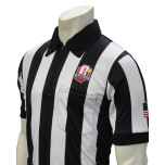 Ohio (OHSAA) 2 1/4" Stripe Short Sleeve Football Referee Shirt
