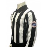 Kansas (KSHSAA) 2 1/4" Stripe Long Sleeve Football Referee Shirt