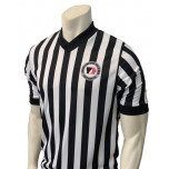 Iowa Girls (IGHSAU) 1" Stripe V-Neck Referee Shirt