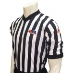 Illinois (IHSA) 1" Stripe V-Neck Men's Referee Shirt