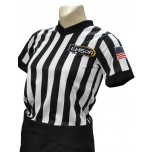 Louisiana (LHSOA) 1" Stripe Body Flex Women's V-Neck Referee Shirt