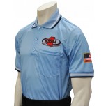 Mississippi (MHSAA) Short Sleeve Umpire Shirt - Powder Blue