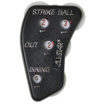 All-Star 4-Dial Plastic Umpire Indicator - 4/3/3 Count All-Star 4-Dial Plastic Umpire Indicator - 4/3/3 Count
