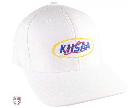 KHSAA Embroidered Richardson Pulse Performance FlexFit White Referee Cap