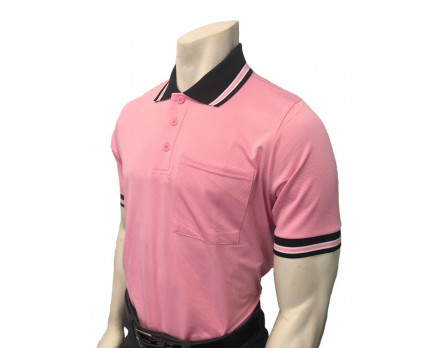 Smitty Short Sleeve Body Flex Umpire Shirt - Pink