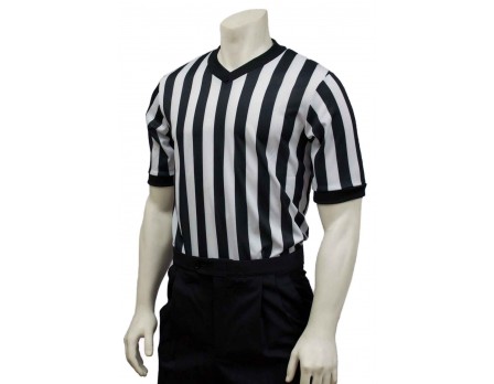 BK-200 Smitty Performance Mesh V-Neck Referee Shirt Front View