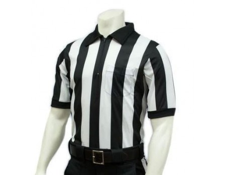 FB117-Smitty 2" Stripe "Elite" Short Sleeve Football Referee Shirt