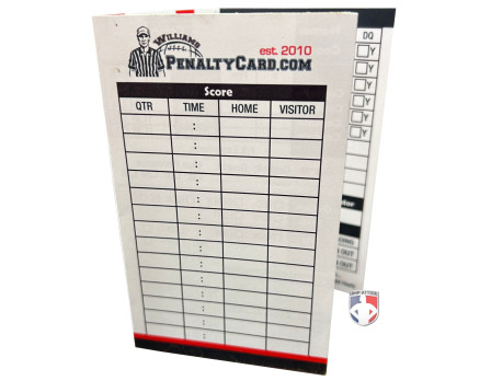 Williams Ultimate Football Referee Information Cards Williams Ultimate Football Referee Information Cards