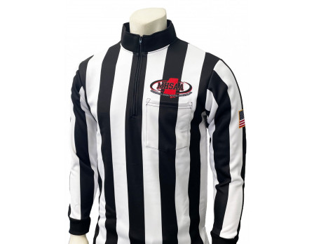 USA730MS Mississippi (MHSAA) 2" Stripe Foul Weather Football Referee Shirt
