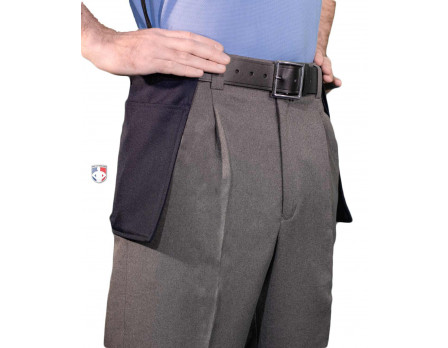 Smitty Heather Grey Umpire Plate Pants with Expander Waistband