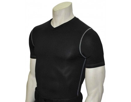BK-411 Smitty Compression Fit V-Neck Short Sleeve T-Shirt