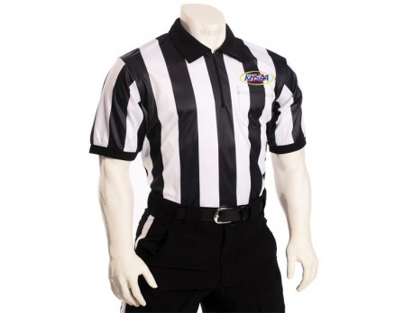 Kentucky (KHSAA) 2" Stripe Dye Sublimated Short Sleeve Football Referee Shirt