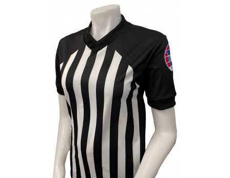Missouri (MSHSAA) 1" Stripe Performance Mesh Women's Referee Shirt