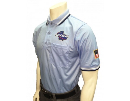 Georgia (GHSA) Short Sleeve Umpire Shirt - Powder Blue