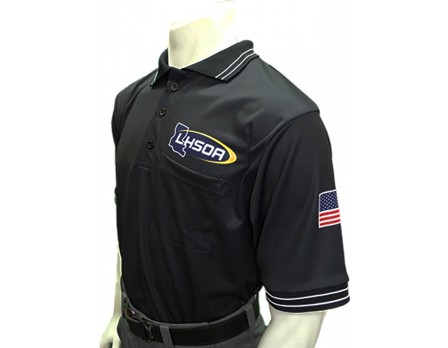 Louisiana (LHSOA) Short Sleeve Umpire Shirt - Black