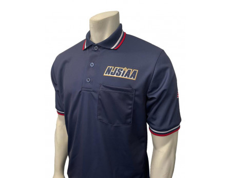 New Jersey (NJSIAA) Short Sleeve Umpire Shirt - Navy