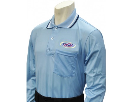 Kentucky (KHSAA) Long Sleeve Umpire Shirt - Powder Blue
