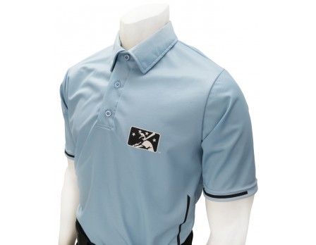 MiLB310-B-PB Minor League Base Shirt - Polo Blue MiLB310-B-PB Minor League Base Shirt - Polo Blue