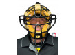 A3009X-DS Wilson MLB Dyna-Lite Steel Umpire Mask with Tan Worn Front
