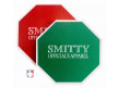 Smitty Wrestling Flip Disk - Red & Green