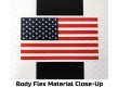 USA221GA-FLEX Georgia (GHSA) 2" Stripe Body Flex Women's V-Neck Basketball Referee Shirt