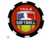 CHIP-SB Softball Umpire Flip Coin Tails Softball