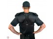 CPU5000 All-Star Cobalt Umpire Chest Protector Worn Back View
