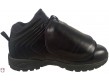 SM-PLATE Smitty All-Black Mid-Cut Umpire Plate Shoes Side Inside View