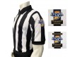 USA137IN-FLEX Indiana (IHSAA) 2 1/4" Stripe Body Flex Short Sleeve Football Referee Shirt