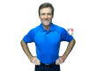 Smitty Men's Mesh Volleyball Referee Shirt - Bright Blue