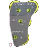 Champro 4-Dial Optic Yellow Steel Umpire Indicator - 3/2/2 Count