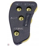 Champro Balls First 4-Dial Optic Yellow Plastic Umpire Indicator - 3/2/2 Count