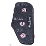 Markwort 3-Dial Plastic Umpire Indicator - 4/3/3 Count