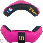 Wilson MLB Umpire Mask Replacement Pads - Pink and Black
