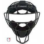 Champro Black Rampage Magnesium Umpire Mask with Dri-Gear