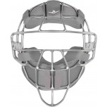 All-Star Silver Magnesium Umpire Mask with Grey LUC