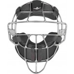 All-Star Silver Magnesium Umpire Mask with Black LUC