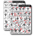 2021 Football Referee Penalty Signal & Yardage Card by Williams