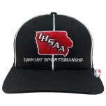 Iowa (IHSAA) Embroidered Richardson Pulse Performance FlexFit Officials Cap