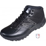 New Balance MLB All-Black Mid-Cut Umpire Base Shoes