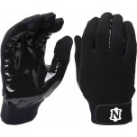 Neumann All-Black Officials Gloves with Synthetic Palms