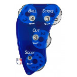 Markwort 4-Dial Precision Blue Umpire Indicator with Score - 4/3/3 Count