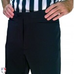 Smitty Performance 4-Way Stretch Athletic Fit Flat Front Referee Pants with Western-Cut Pockets