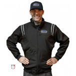 Kentucky (KHSAA) Smitty Fleece Lined Umpire Jacket - Black and White