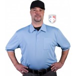 Smitty Vertical Stripe Umpire Shirt - Polo Blue