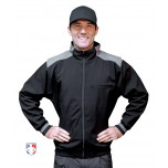 Smitty Major League Replica Thermal Umpire Jacket - Black with Charcoal Grey
