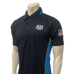 Arkansas (AOA) Short Sleeve Body Flex Men's Softball Umpire Shirt - Midnight Navy