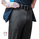 Smitty Performance Poly Spandex Charcoal Grey Flat Front Umpire Plate Pants with Expander Waistband